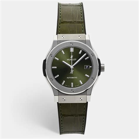 Hublot Classic Fusion Titanium Green (542.NX.8970.LR) 